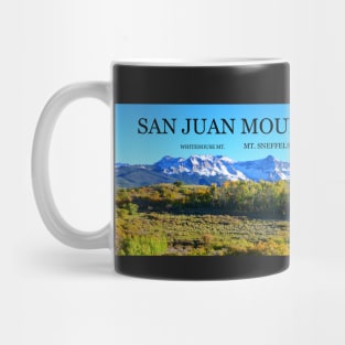 San Juan Mountains Colorado Mug